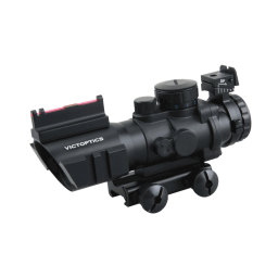 C1 Fiber Sight 4x32 Prism Riflescope - Black