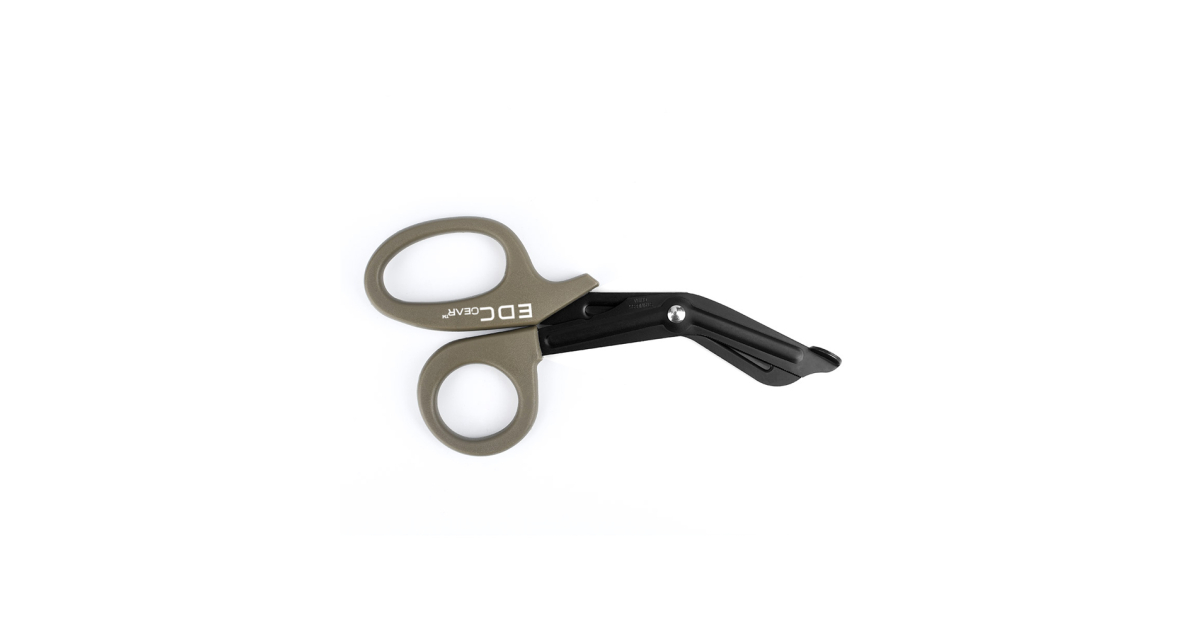 EDC paramedic rescue scissor - Tan | Airsoft Shop