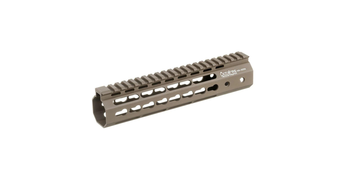 Keymod předpažbí pro M4, 23,3 cm (9 inch) - Dark Earth | Airsoft Shop