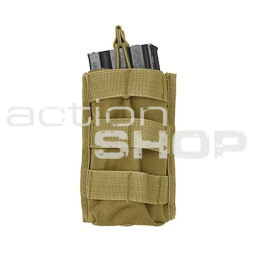 Molle magazine pouch for AR15 type magazine, Tan