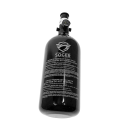 Hliníková HPA láhev s regulátorem, 48ci, 200 bar