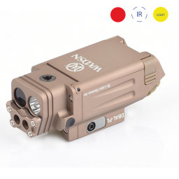 Pistolový DBAL-PL, Červený/IR Laser + svítilna - Dark Earth