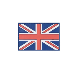 Nášivka vlajka UK, 3D - Barevná