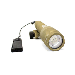 Tactical weapon flashlight, 600L - Tan