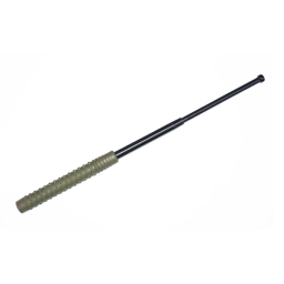 Telescopic baton 21” / 530 mm hardened steel - black , khaki handguard +sheath