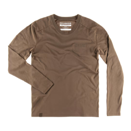 Basic Cotton Shirt long sleeve, M - Stonegrey Olive