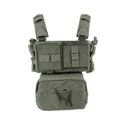 Conquer Micro Chest Rig Miny MPC Series Style - Ranger Green