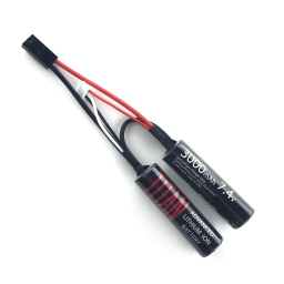 Li-Ion Baterie 7.4V, 3000mAh (Malá Tamyia) - Nunchuck