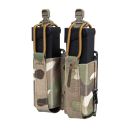 Flexible double pistol pouch - Multicam