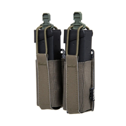 Flexible double pistol pouch