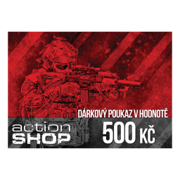 Dárkový poukaz Actionshop - 500 Kč