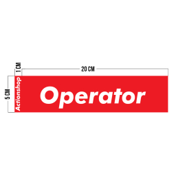 "Operator" Sticker