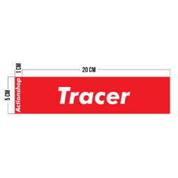 "Tracer" Sticker