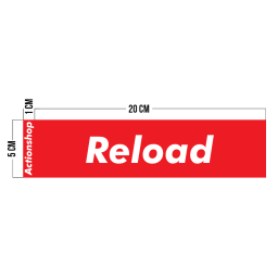 "Reload" Sticker
