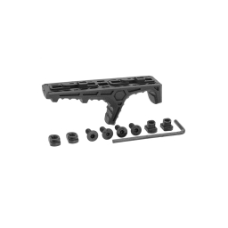 Handstop Nylon Fiber Long, Mlok/Keymode - Black