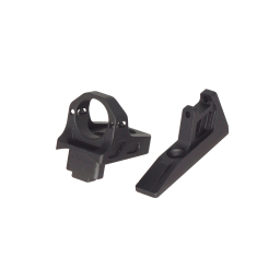 CNC Aluminium Ghost Ring Style Sights for AAP-01 - Black