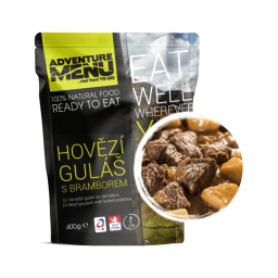 Adventure menu Beef Goulash with Potatoes