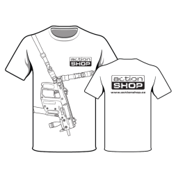 T-shirt Vector sling white XL