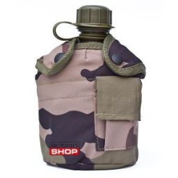 US polymer field bottle with cup nad cover, CCE