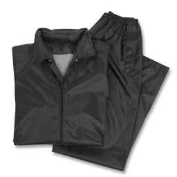 Mil-Tec Nepromokavý oblek (kalhoty + bunda) černá