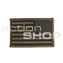 US flag right arm patch (olive)