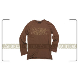 T-Shirt Overgrowth L/S chocolate - closeout