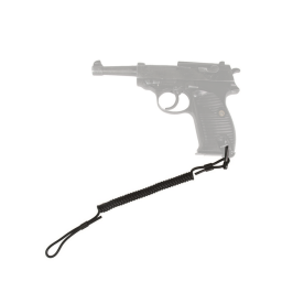 Mil-Tec Pojistná šňůra pistol lanyard (Black)