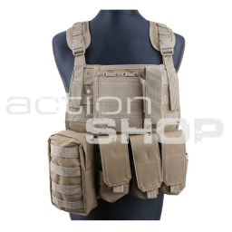 MOLLE Plate carrier MBSS w/ pouches - Tan