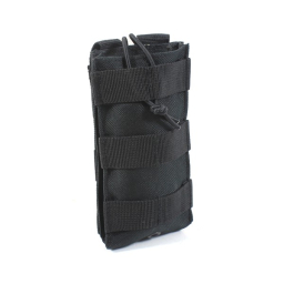 MOLLE Opentop Pouch for AR15 M4/16 Magazine, Black