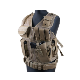 Tactical vest type BHI Omega, tan