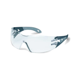 UVEX Pheos Spectacles S Black/Grey Clear, Clear Supravision HC-AF Lens