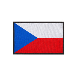 Czech Republic Flag Patch - Color