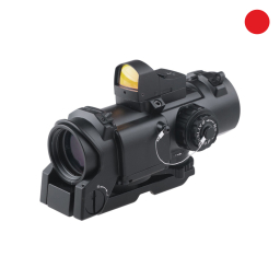 Elcan Specter riffle scope, 4x32E + Red Dot - Black