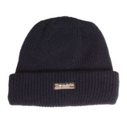 Knitted rollcap Thinsulate, black