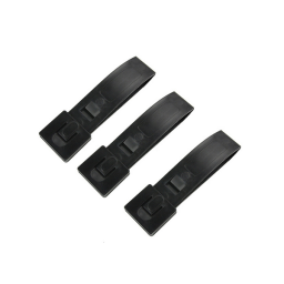 3"Strap buckle accessory (3pcs for a set), black