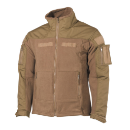 Jacket Combat Fleece, tan