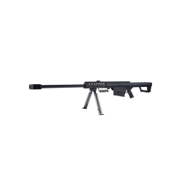 Airsoft sniper M82 A1 Barrett spring action sniper rifle, full metal, black