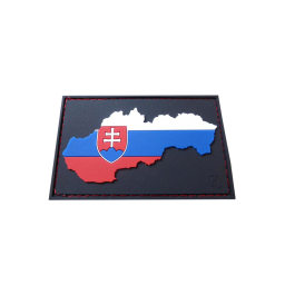 Slovakia Flag Patch special Shield Edition, 3D