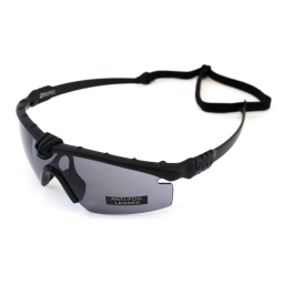 Ochranné brýle NP Battle Pro's, tmavá skla  - Černé