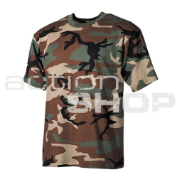 MFH Camo T-shirt, XL (woodland)