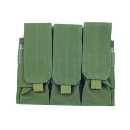 Triple Mag Close Pouch - Olive