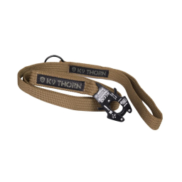 K9 Frog Kong Leash with 2 handles, 200 cm - Coyote Brown