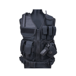 Tactical vest type BHI Omega, black