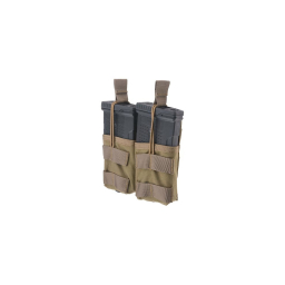 Magazine open pouch for 2 magazines 7,62 - tan