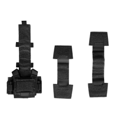 Tactical helmet holder TB1368 for batteries - Black