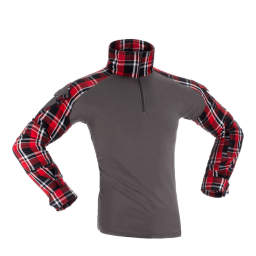 Flannel Combat Shirt - Red