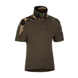 Combat Shirt, Short Sleeve - Woodland