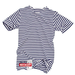 Russian T-shirt marine, short sleeve, kids, vel. 140 - Blue