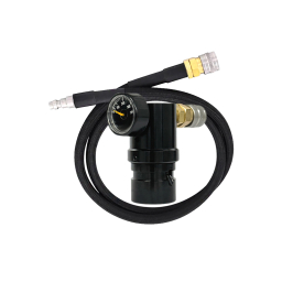 Nízkotlaký regulátor Balystik SMR200 + 40" HPA hadice (US) - Černá