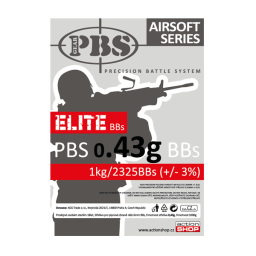BB PBS Elite 0,43g 2325ks (1kg)